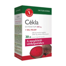  Interherb NAPI1 Cékla Extraktum 200 mg 30 db vitamin és táplálékkiegészítő