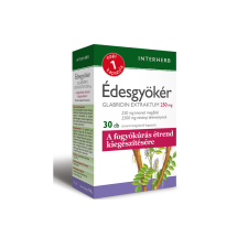 Interherb napi1 édesgyökér extraktum kapszula 30 db vitamin és táplálékkiegészítő