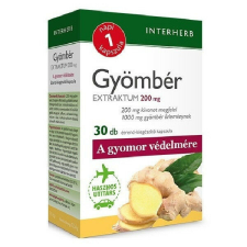 Interherb napi1 gyömbér extraktum kapszula 30 db vitamin és táplálékkiegészítő