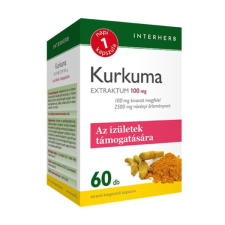  Interherb NAPI1 Kurkuma Extraktum 100 mg 60 db vitamin és táplálékkiegészítő
