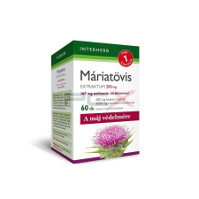  Interherb napi1 máriatövis extraktum 200 mg kapszula 60db vitamin és táplálékkiegészítő