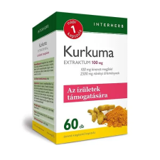  INTERHERB NAPI 1 KURKUMA EXTRAKTUM KAPSZULA 60x vitamin és táplálékkiegészítő
