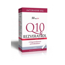  Interherb Vital Q10 Rezveratrol kapszula ( 30 db) vitamin és táplálékkiegészítő