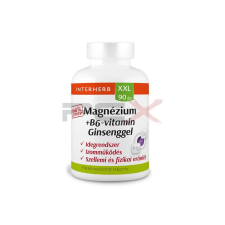 Interherb xxl magnézium 100 szerves + b6 + ginseng tabletta 90db vitamin és táplálékkiegészítő