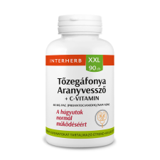  INTERHERB XXL TŐZEGÁFONYA&ARANYVESSZŐ+C-VITAMIN KAPSZULA 90X vitamin és táplálékkiegészítő