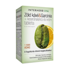  Interherb Zöld kávé &amp; Garcinia tabletta 60 db vitamin és táplálékkiegészítő