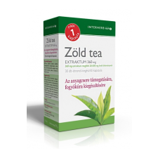 Interherb Zöld tea extraktum, 360mg, 30db vitamin és táplálékkiegészítő