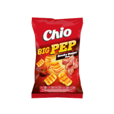 Intersnack Kft Chio Big Pep 65g Smoky Bacon style előétel és snack