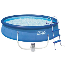 Intex 457x107cm EasySet felfújható Medence szett vízforgatóval (26166NP) medence