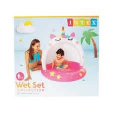 Intex Bébi medence árnyékolóval egyszarvú 1.02mx1.02m medence