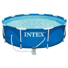 Intex csővázas medence, 305x76 cm, papírszűrős vízforgatóval medence
