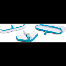 Intex Deluxe medence tisztító szett, merítő háló, porszívófej, kefe (29057) (29057) medence kiegészítő