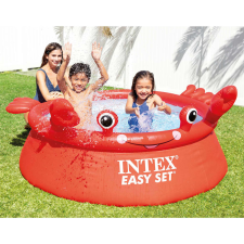 Intex "Easy Set" vidám rákmintás felfújható medence 183 x 51 cm (92512) medence