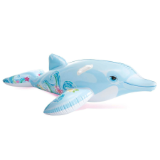 Intex Felfújható delfin kék játék 175 x 66 cm intex 58535 vizes játék
