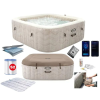 INTEX felfújható jakuzzi 6 személyes, 196×71 cm, 170 fúvóka, Wi-Fi