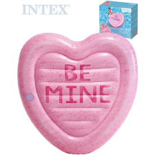 Intex felfújható Szív matrac 145x142 cm /58789/ játékfigura