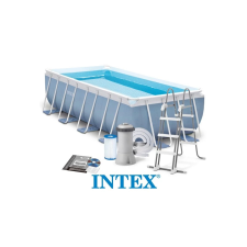 Intex Fémvázas medence szett 400x200x100 CM INTEX PRISM FRAME 26788 medence