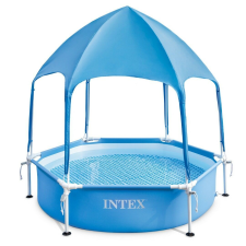 Intex Gyermek keretmedence baldachinnal 183 x 38 cm 28209 medence