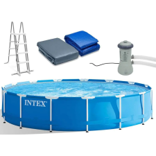 Intex Metal Frame kör medence készlet (457 x 122 cm) (28242GN) medence