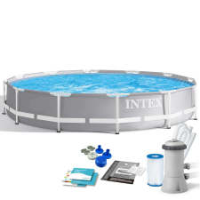 Intex Prism Frame Prémium 366x76cm Fémvázas medence vízforgatóval (26712NP) medence