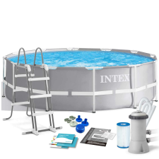 Intex Prism Frame Prémium Fémvázas medence 366x99cm vízforgató, létra (26716NP) medence