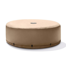 Intex : PureSPA energiatakarékos védőtakaró Sahara Tan jacuzzikhoz (28523) (28523) medence kiegészítő