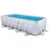 Intex : Szögletes fémvázas medence - 400 x 200 x 100 cm