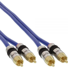 Intos InLine 4043718018215 audio kábel 15 M 2 x RCA Fekete (89715P) kábel és adapter