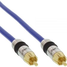 Intos InLine 4043718108374 audio kábel 25 M RCA Kék (89825P) kábel és adapter