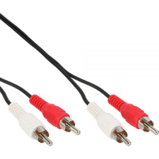 Intos InLine 89931A audio kábel 15 M 2 x RCA Fekete (89931A) kábel és adapter