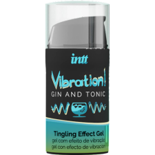 INTT - ERŐS INTIM STIMULÁLÓ FOLYÉKONY VIBRÁTOR GIN & TONIC GÉL 15ML vibrátorok