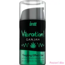 Intt Vibration! - folyékony vibrátor - Ganjah (15ml) potencianövelő