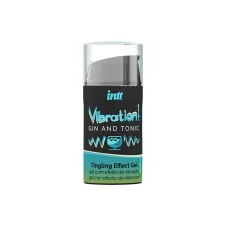 Intt Vibration! - folyékony vibrátor - Gin Tonic (15 ml) síkosító