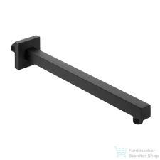 Invena szögletes 40 cm-es zuhanykar,matt fekete SC-D1-078-S csaptelep