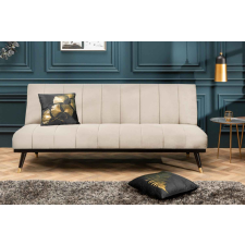 INVICTA Design ágyazható kanapé Halle 180 cm pezsgő bársony bútor