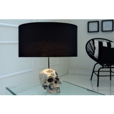 INVICTA Design asztali lámpa Madigan 44 cm fekete-ezüst világítás