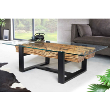 INVICTA Design dohányzóasztal Shark 130 cm teak bútor