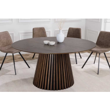 INVICTA Design étkezőasztal Wadeline 140 cm sötét tölgy bútor