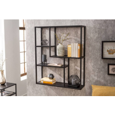 INVICTA Design fali polc Maille 91 cm fekete kőris bútor