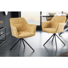 INVICTA Design forgószék Rahiq mustársárga bútor