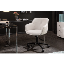 INVICTA Design irodai szék Natasha fehér műbőr bútor