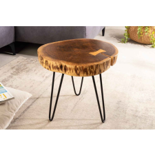 INVICTA Design oldalsó asztal Island 40 cm barna akác bútor