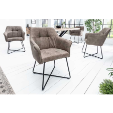 INVICTA Design szék Giuliana vintage szürkésbarna taupe bútor