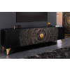 INVICTA Design TV asztal Venetia 180 cm fekete-arany mangófa