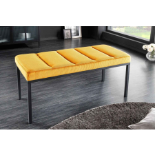 INVICTA Design ülőpad Bailey 80 cm mustársárga kordbársony bútor