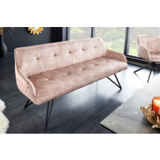 INVICTA Design ülőpad Natasha 156 cm pezsgő bársony bútor