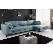 INVICTA Sarok ülőgarnitúra Lunado XL 315 cm 3 kékeszöld bársony bútor