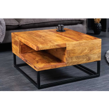 INVICTA Stílusos Dohányzóasztal Grandello 60 cm sheesham bútor