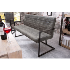 INVICTA Stílusos ülőpad Maximiliano vintage szürke bútor