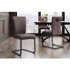 INVICTA Szánkótalpas szék Bull II szürkésbarna taupe bútor